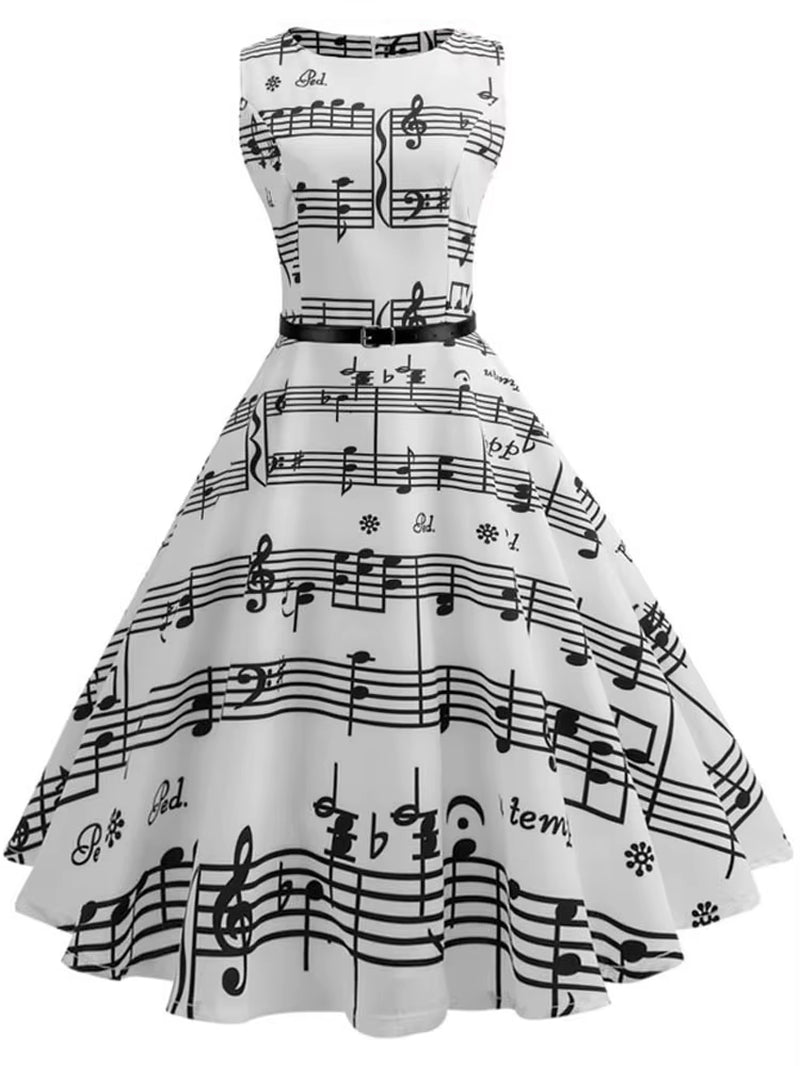 Summer Women Dresses Casual Floral Retro Vintage 50S 60S Robe Rockabilly Swing Pinup Vestidos Valentines Day Party Dress